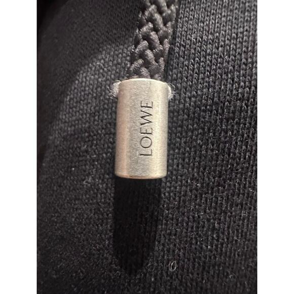 Loewe -  Cropped Hoodie, Black- Size XS - Picture 8 of 8